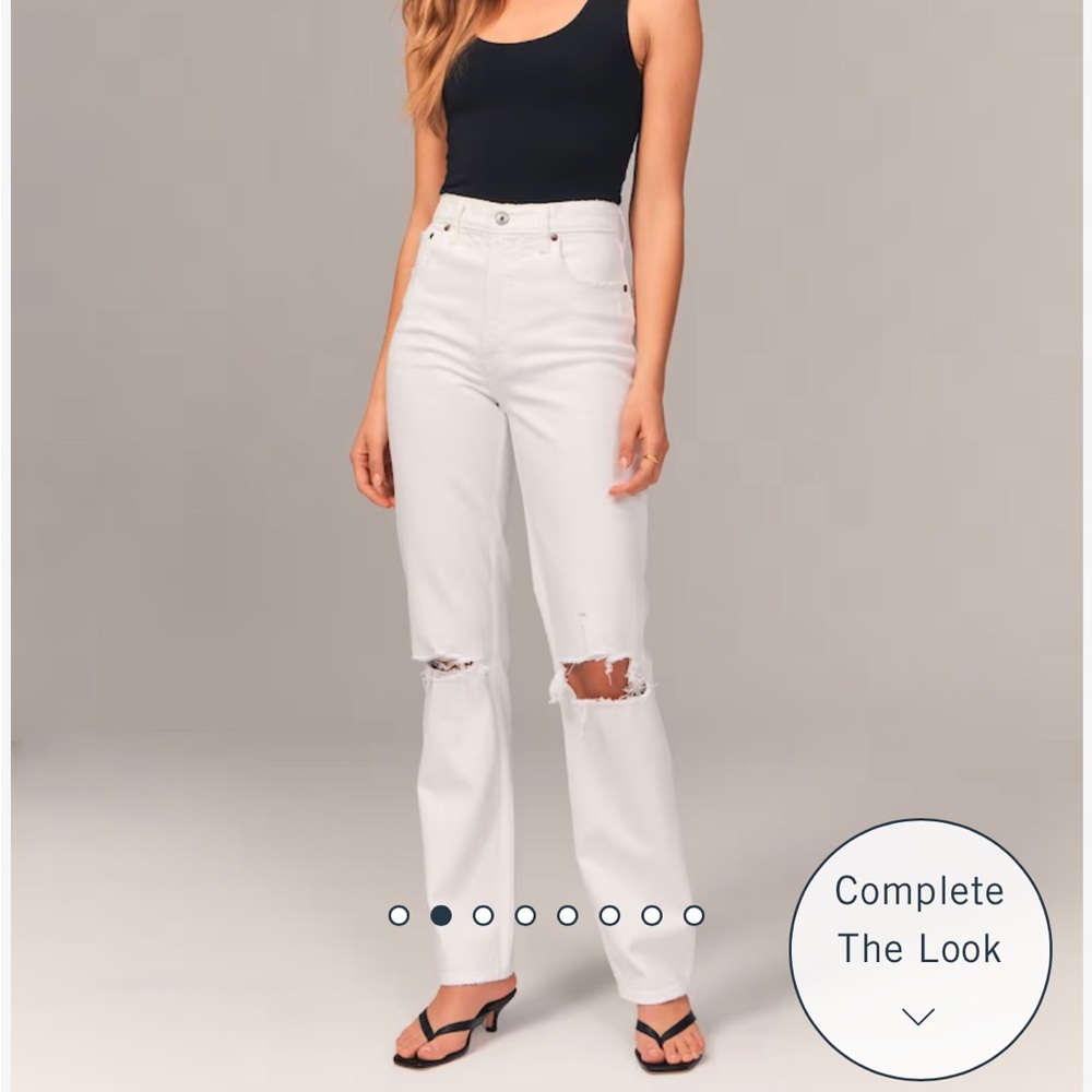 Abercrombie 90s straight jeans